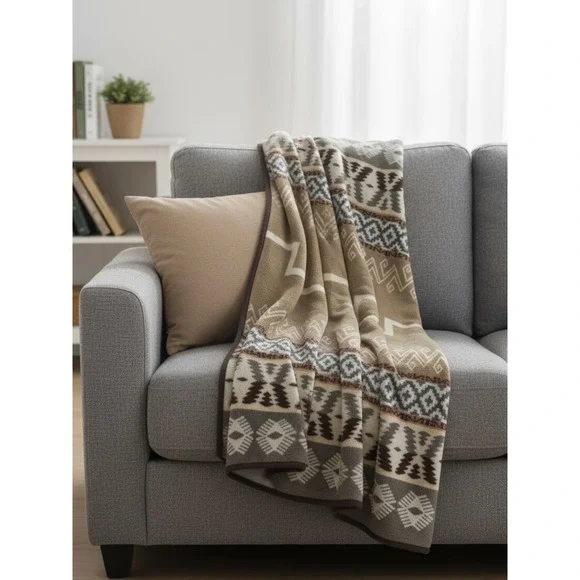 Pendleton Bedding Vintage Pendleton Wool Blanket Chimayo Aztec